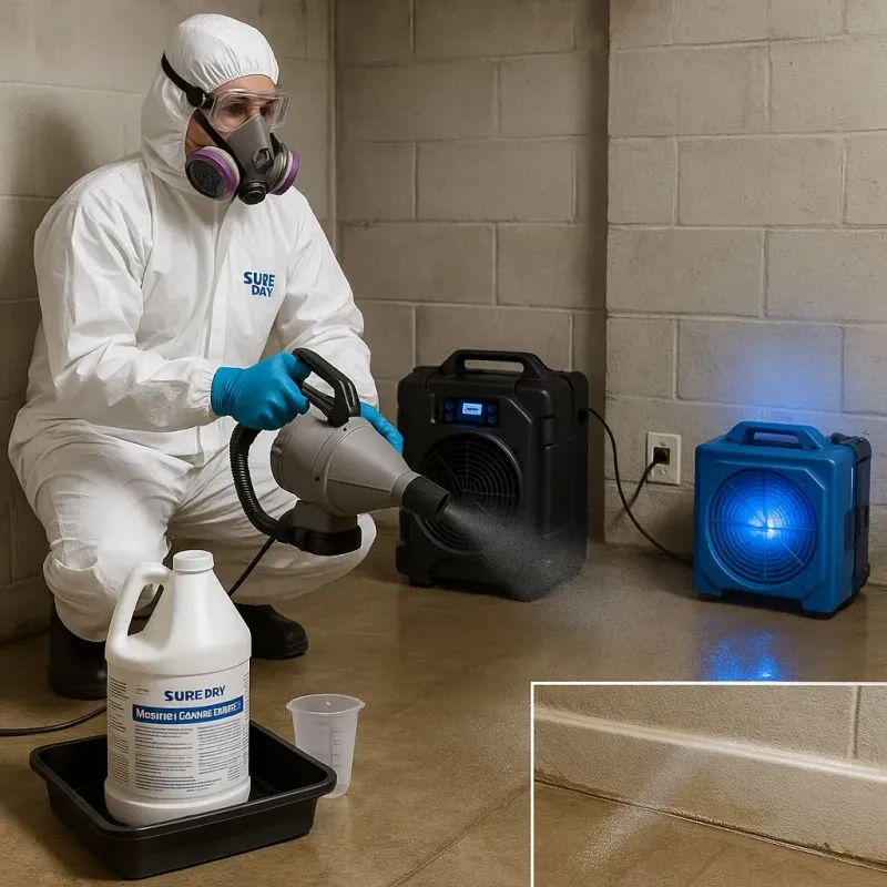 Sanitization and Odor Removal process in Muncy, PA