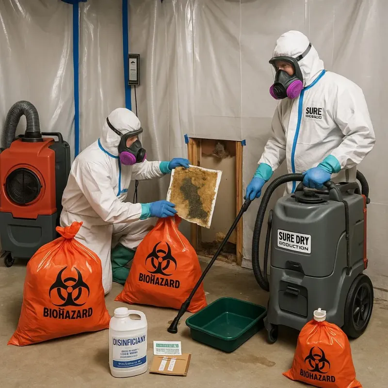Contaminated Water Handling Protocols process in Muncy, PA