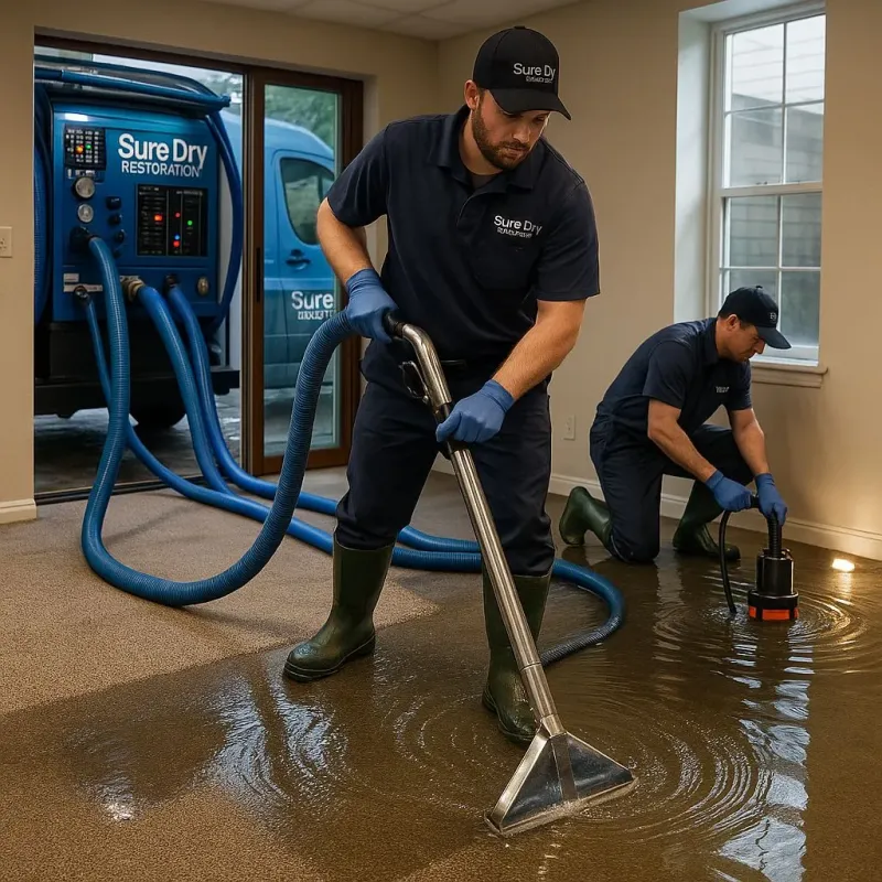 Water Extraction and Removal process in Muncy, PA